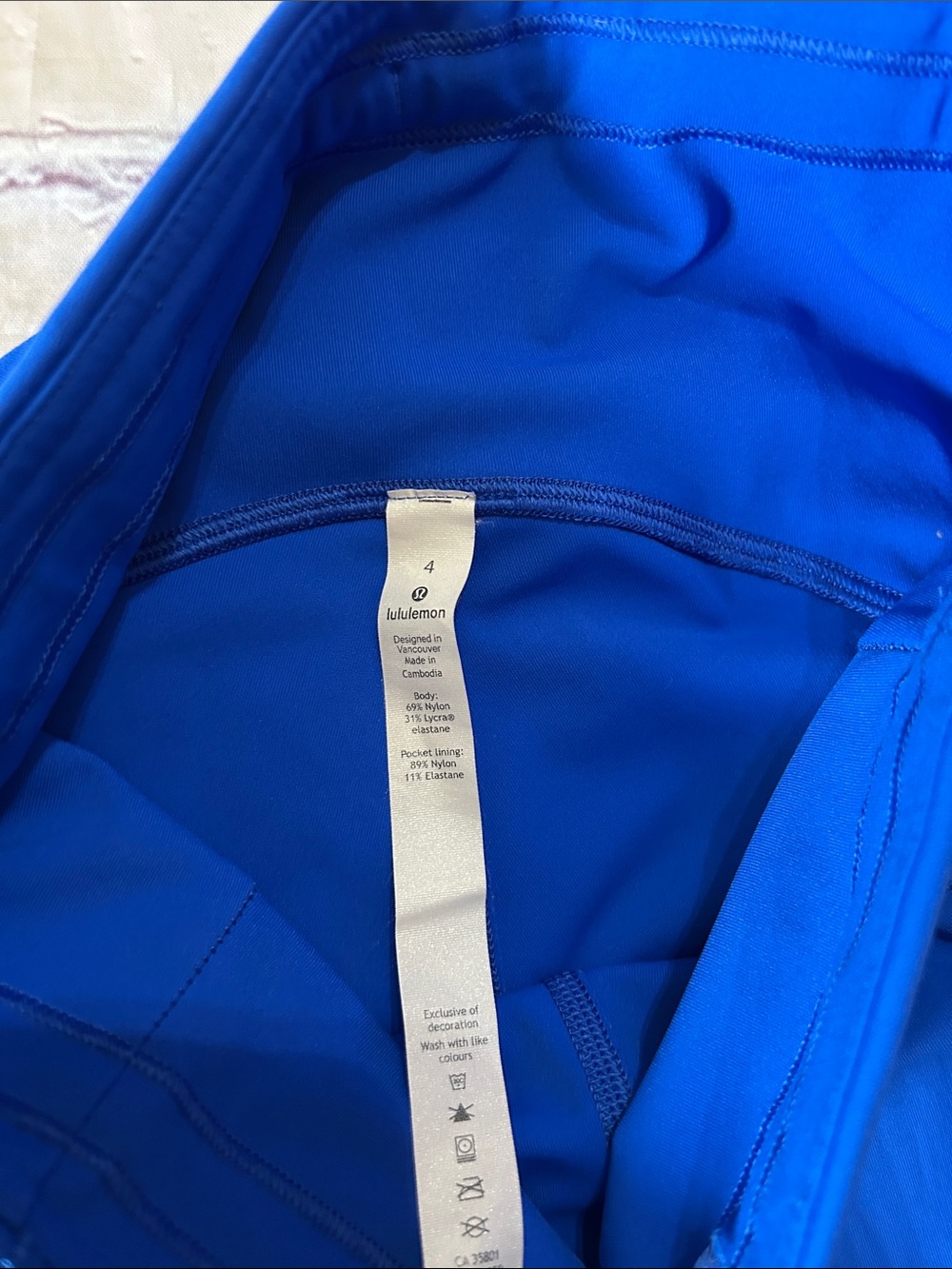 Lululemon Swift Speed High-Rise Run Tight 28" Cerulean Blue Full Length 4 Small - Picture 10 of 11